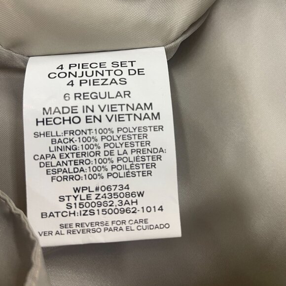 Izod Toddler Boy's Gray Dress Vest Sz 6 - NWT - Picture 9 of 10